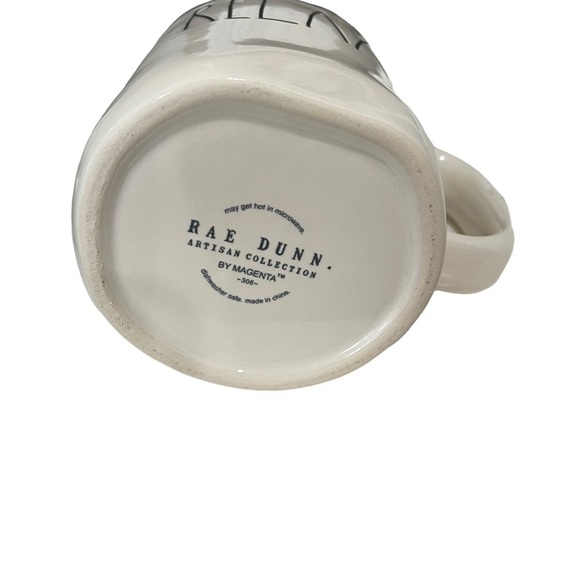 Rae Dunn, “Relax” large coffee mug, 19 ounces. Stoneware, large handle - Picture 3 of 3